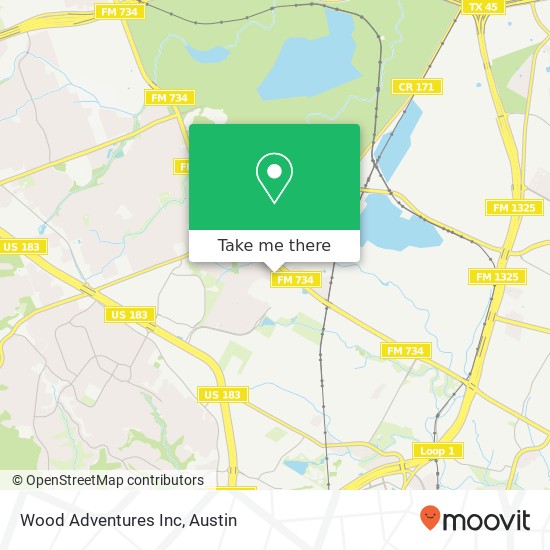 Wood Adventures Inc map