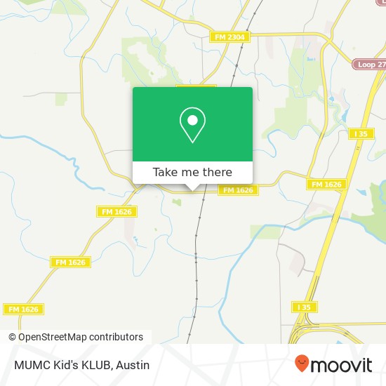 Mapa de MUMC Kid's KLUB