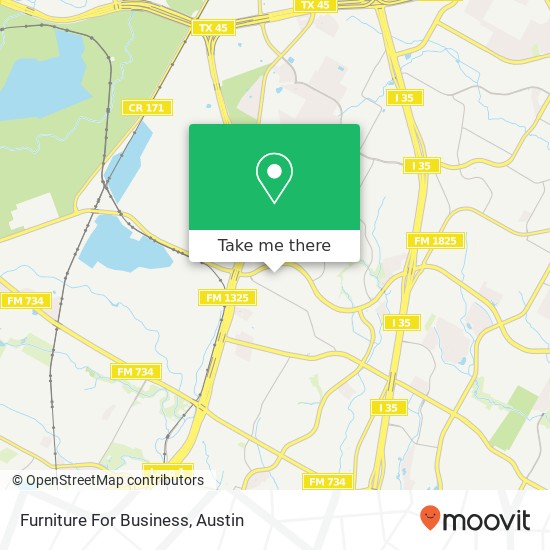 Furniture For Business map