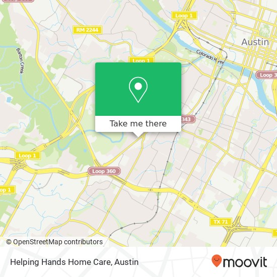 Helping Hands Home Care map