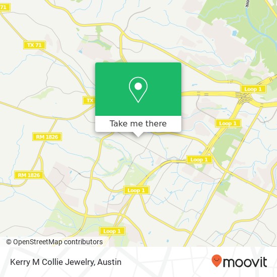 Kerry M Collie Jewelry map