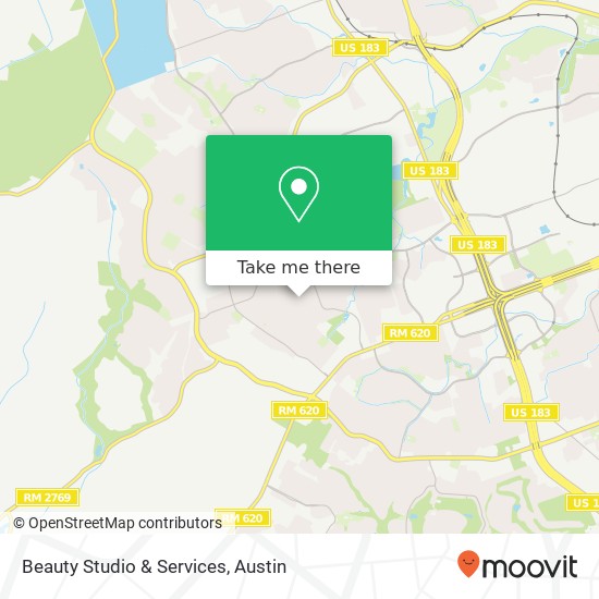 Beauty Studio & Services map