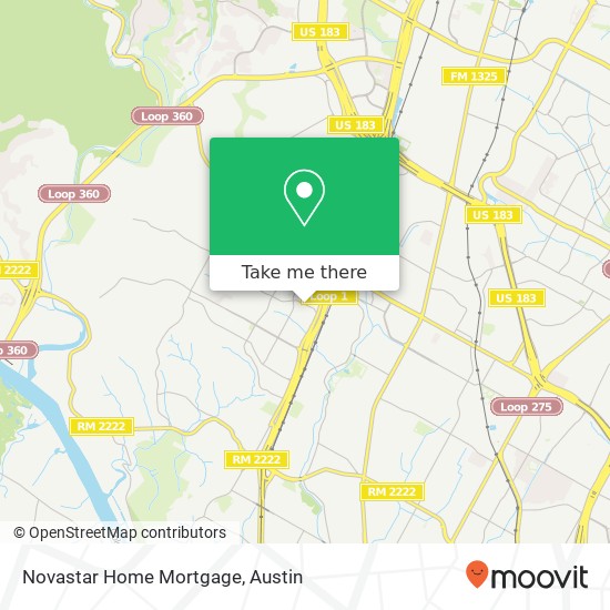 Mapa de Novastar Home Mortgage