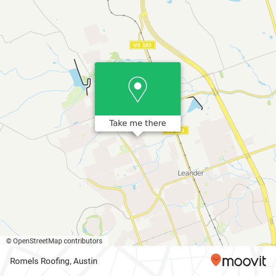 Romels Roofing map