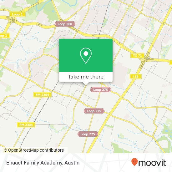 Mapa de Enaact Family Academy