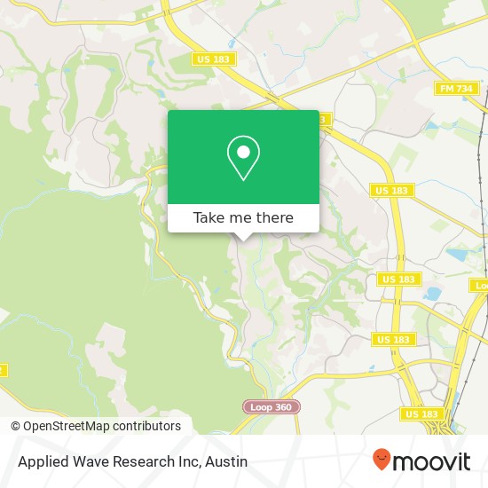 Applied Wave Research Inc map