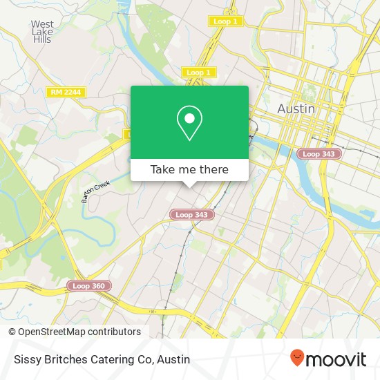 Sissy Britches Catering Co map