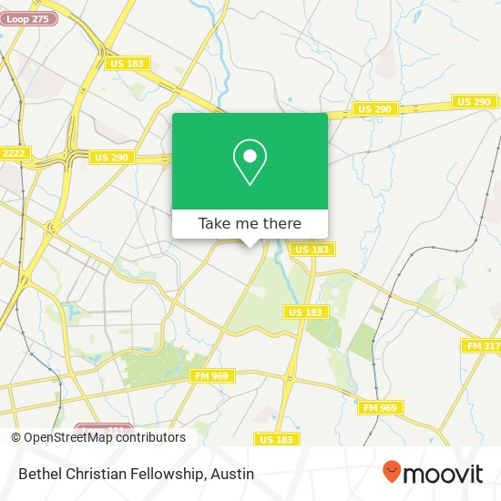 Bethel Christian Fellowship map
