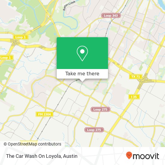 Mapa de The Car Wash On Loyola