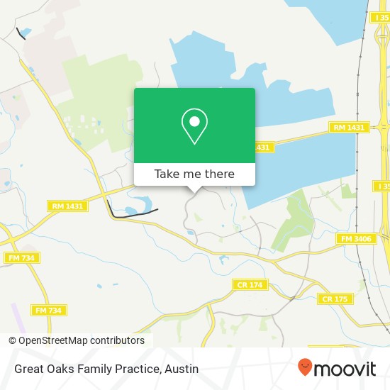 Mapa de Great Oaks Family Practice