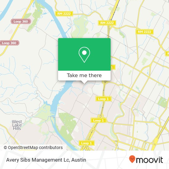 Avery Sibs Management Lc map