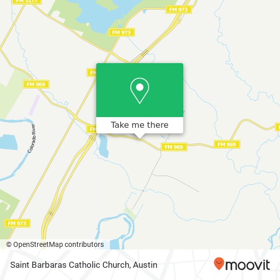 Saint Barbaras Catholic Church map