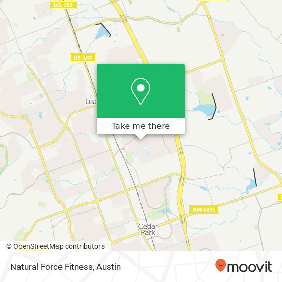 Mapa de Natural Force Fitness