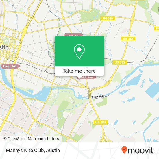 Mapa de Mannys Nite Club