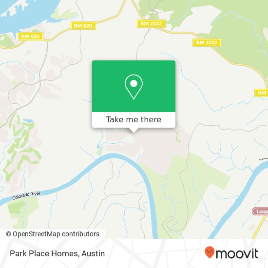 Park Place Homes map