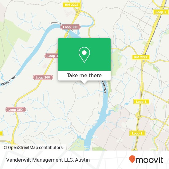 Vanderwilt Management LLC map