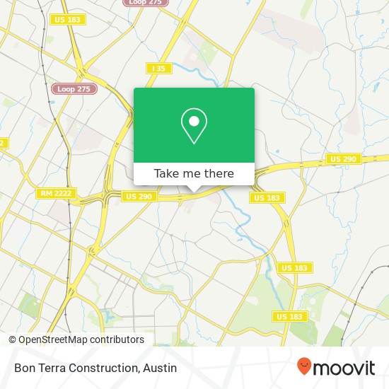 Bon Terra Construction map