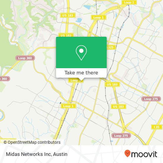 Mapa de Midas Networks Inc