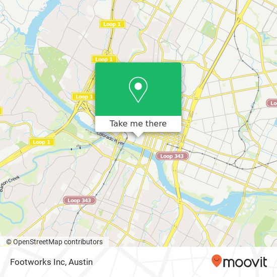 Footworks Inc map