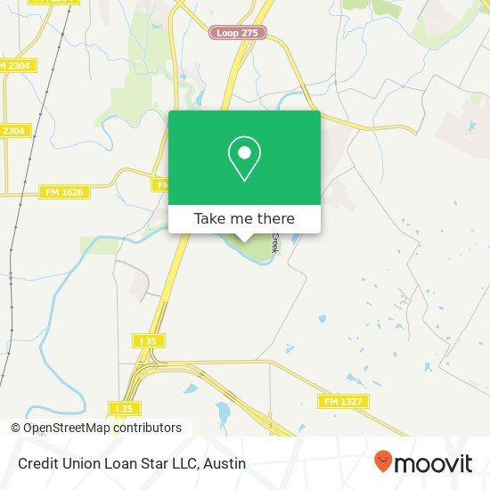 Credit Union Loan Star LLC map