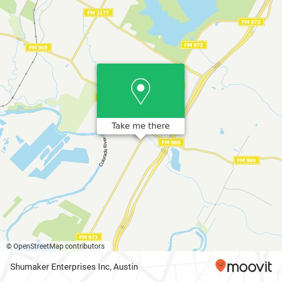 Mapa de Shumaker Enterprises Inc