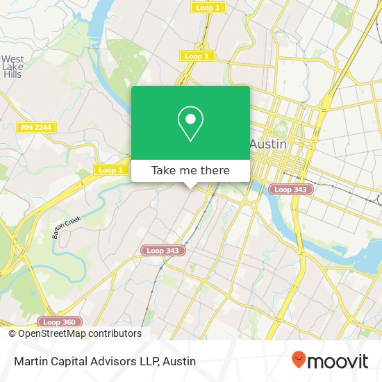 Martin Capital Advisors LLP map