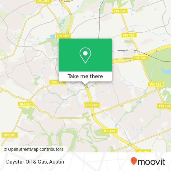 Daystar Oil & Gas map