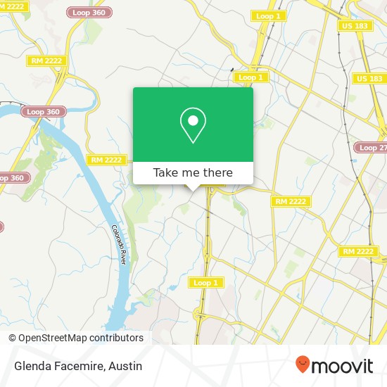 Glenda Facemire map