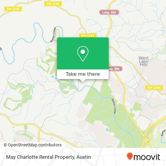 May Charlotte Rental Property map