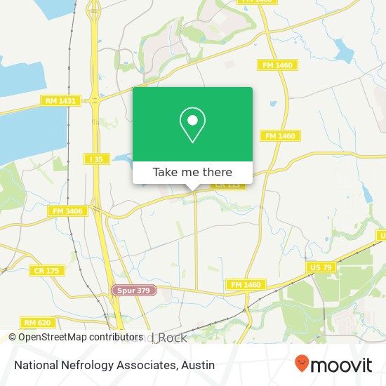 National Nefrology Associates map