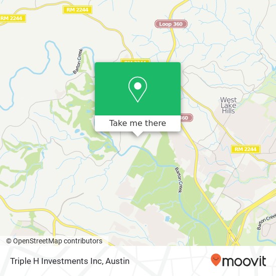 Mapa de Triple H Investments Inc