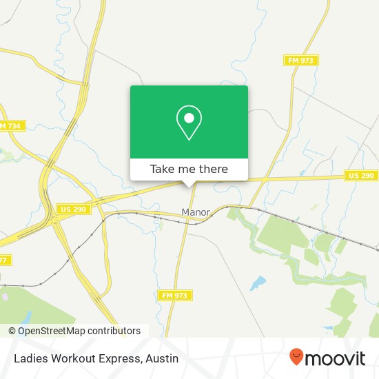 Ladies Workout Express map