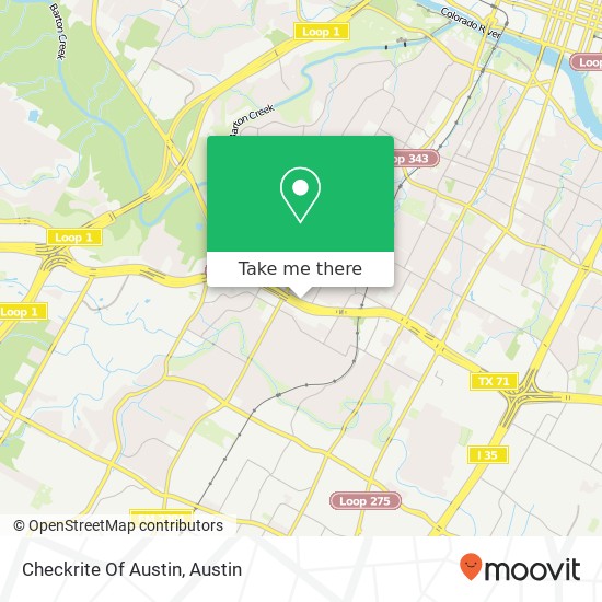 Mapa de Checkrite Of Austin