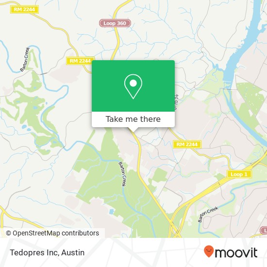 Mapa de Tedopres Inc