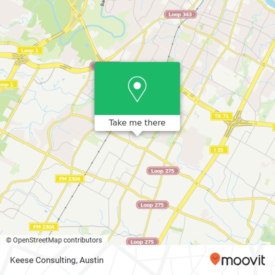Keese Consulting map