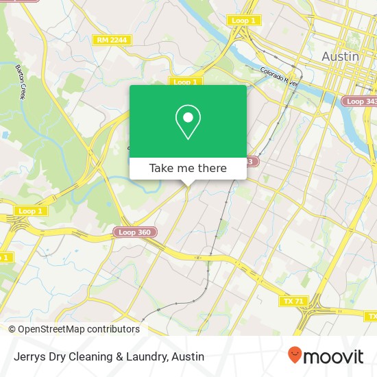 Jerrys Dry Cleaning & Laundry map