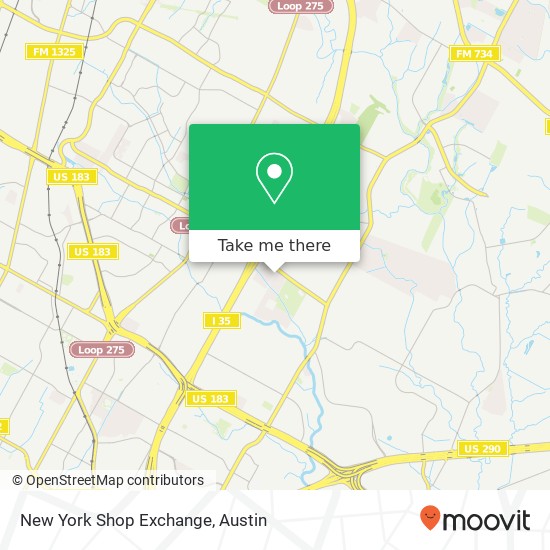 New York Shop Exchange map