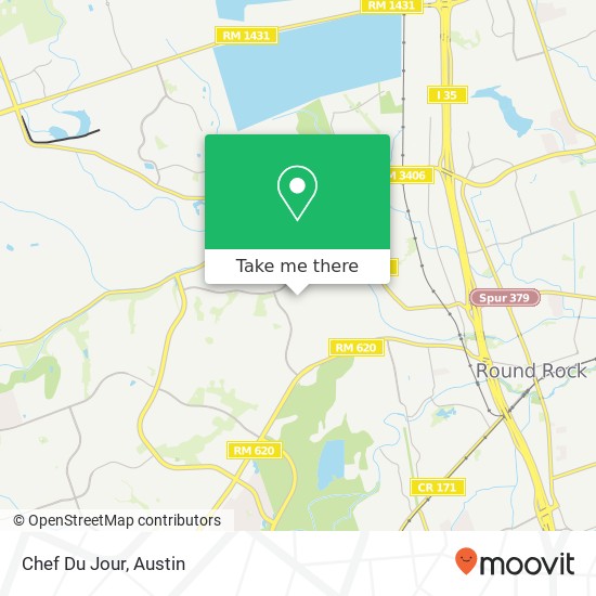 Chef Du Jour map