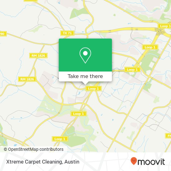 Mapa de Xtreme Carpet Cleaning