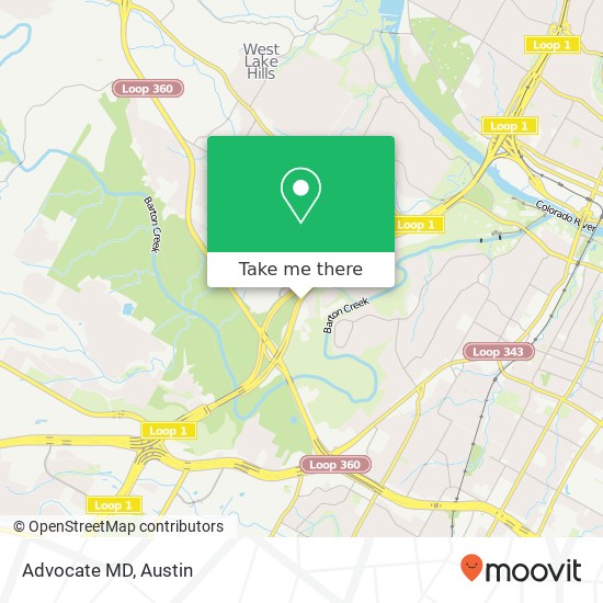 Advocate MD map