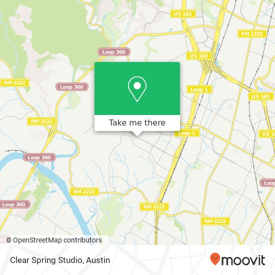 Mapa de Clear Spring Studio