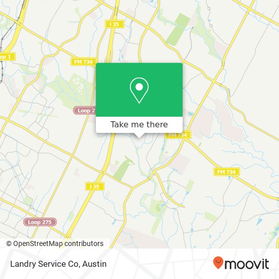 Mapa de Landry Service Co