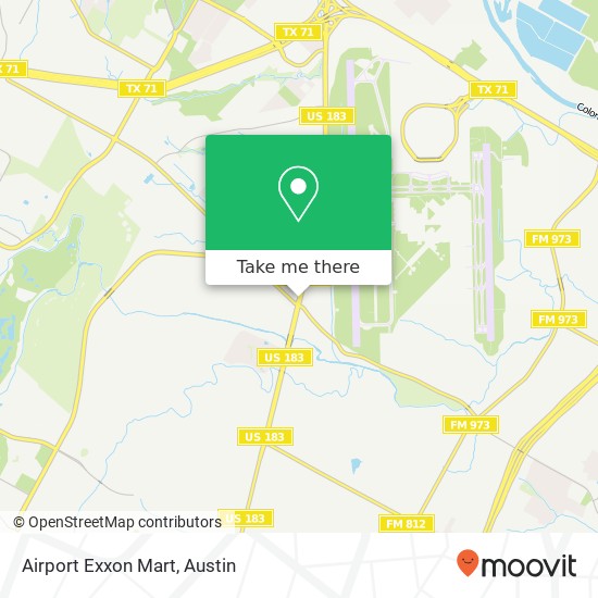 Mapa de Airport Exxon Mart