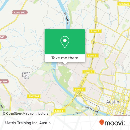 Metrix Training Inc map