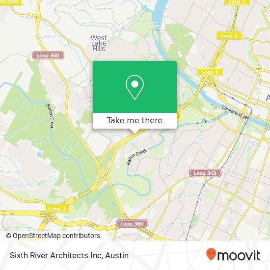 Mapa de Sixth River Architects Inc