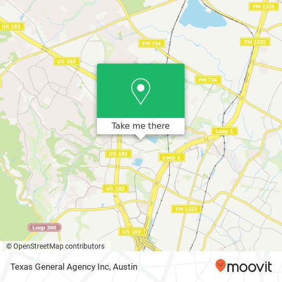 Texas General Agency Inc map