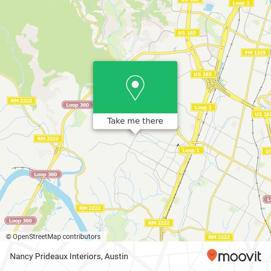 Nancy Prideaux Interiors map