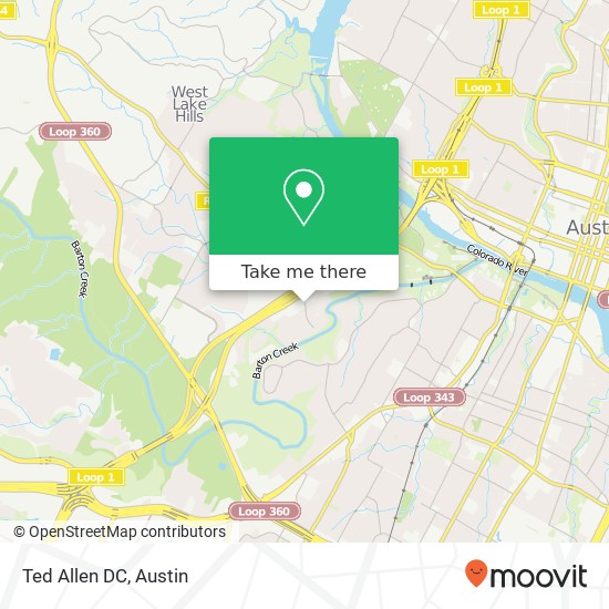 Mapa de Ted Allen DC