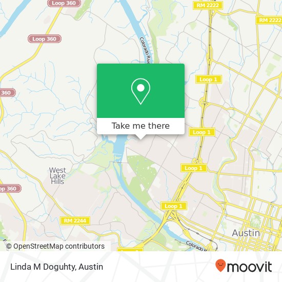 Linda M Doguhty map