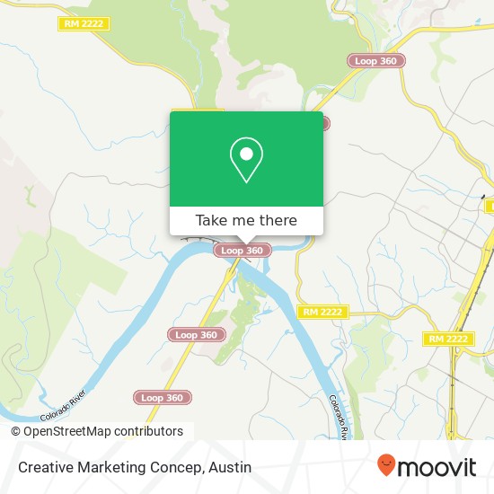 Mapa de Creative Marketing Concep